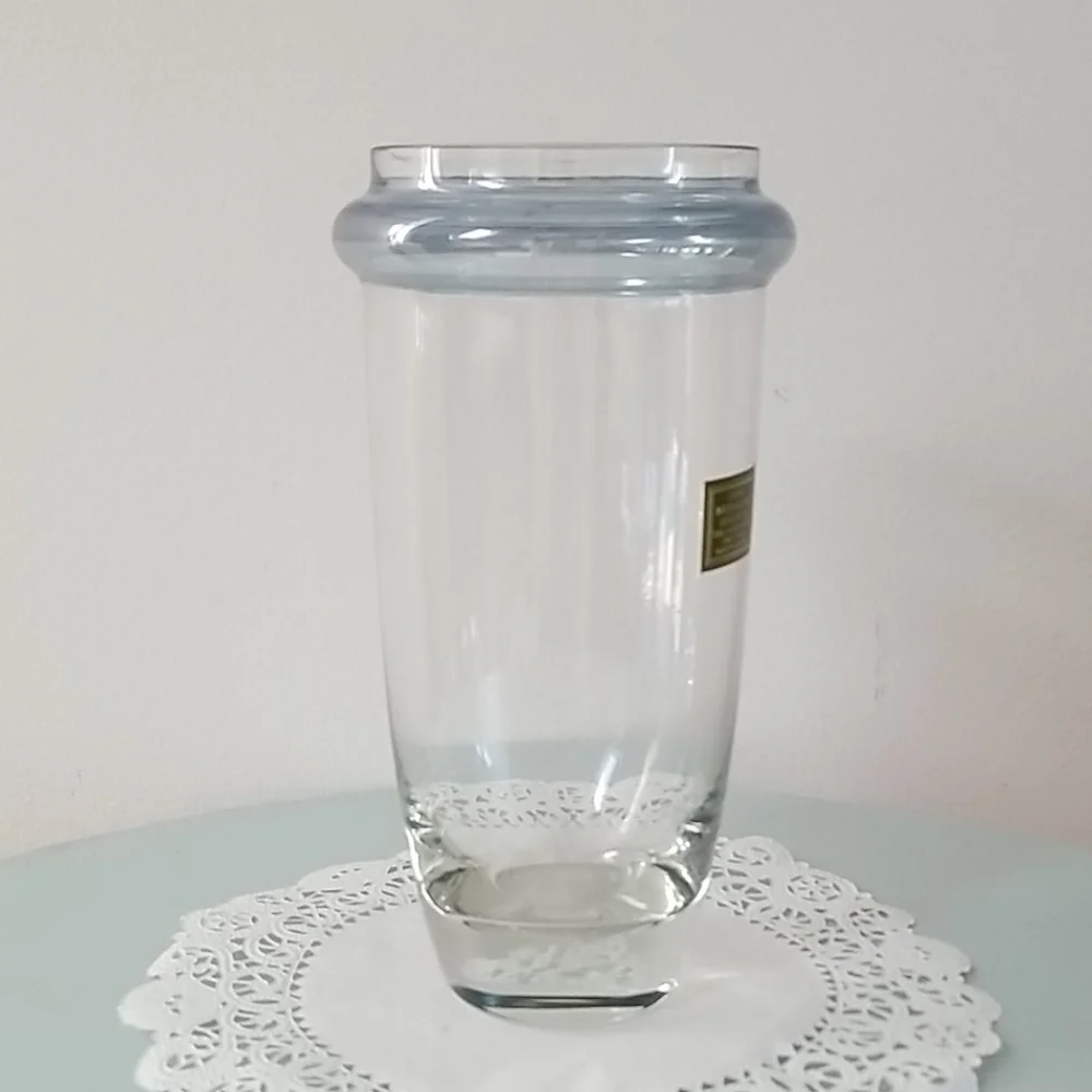 VTG Dansk Danish Modern Romanian Crystal Vase